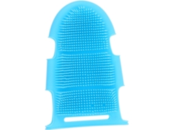 Lurelia Acessório De Duche Com Escova De Silicone Para Banho, Pega Ergonómica E Cor Aleatória