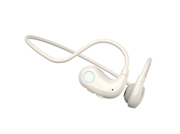 Fones de Ouvido Abertos por Condução Aérea Bluetooth 5.4 Graves Pesados JIAPEI (branco)