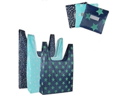 Saco Dobrável de Grande Capacidade de Compras Saco Dobrável Reutilizável Impermeável Eco friendly Saco de Compras com GOKOCO