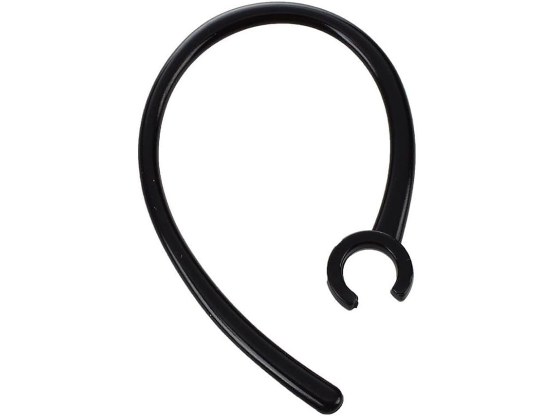 Lote De 5 Crochês Principais Ouro Em Plástico Preto Com Trou 6 Mm Para Fones Ouvido Bluetooth, Plástico,