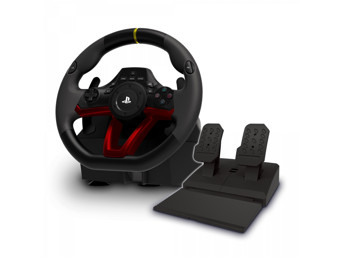 Volante + Pedais HORI Racing Wheel Apex (Wireless - PS4 - Preto)