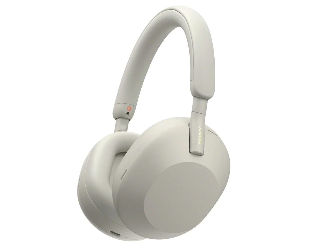Auscultadores Bluetooth SONY WH 1000XM5 Headband Premium (Outlet Grade B - Over Ear - Microfone - Noise Cancelling - Prateado)