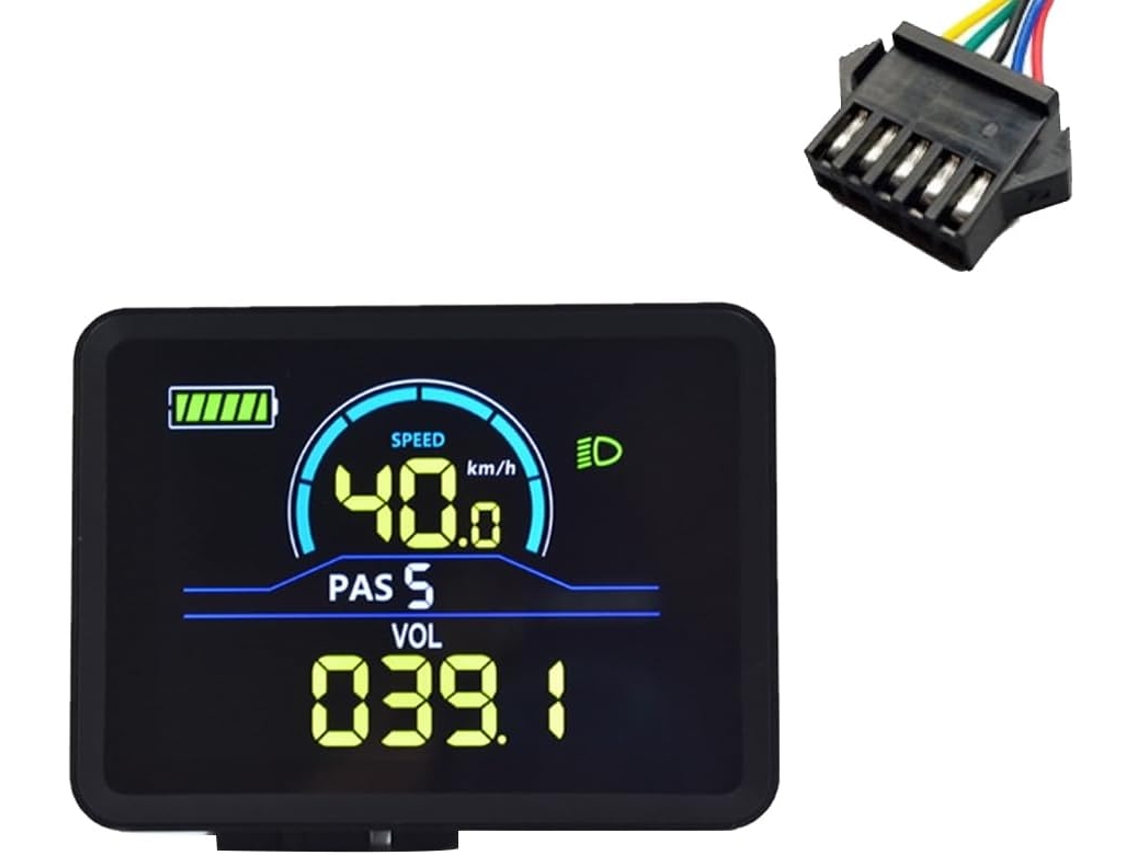 Computador de Bordo P5c para Bicicleta Elétrica com Display LCD SFUSHOS