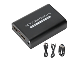 Placa de Captura de Vídeo Hdmi 4k para Gravacao com Loop Usb3.0 Alta Definicao