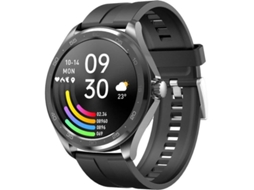 Relógio inteligente F10 IP67 à prova d'água, tela redonda IPS de 1,28 polegadas com pulseira inteligente Bestvite (preto)