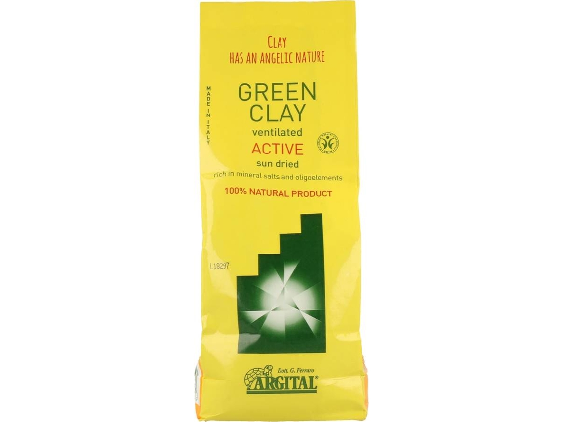 Máscara de Rosto ARGITAL Argila Verde Ventilada Ativa (500 gr)