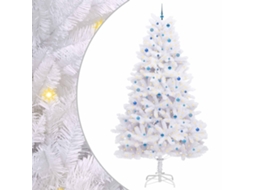 Árvore De Natal Artificial Vidaxl Branco Pvc (300 Cm)