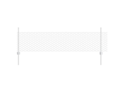 Conjunto 1 Painel De Cerca Vidaxl Prateado Aço (10 X 0,5 M)