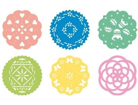 6 Moldes decorativos  Delícia