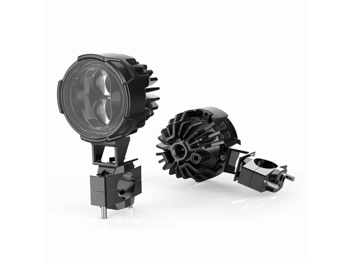Lâmpada Externa Moto 120w Flash Luz Tangente Integrada Multifuncional Pista