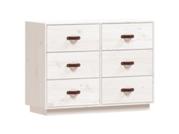 Sideboard, Sideboards Vidaxl Branco Madeira De Pinho (n/a)