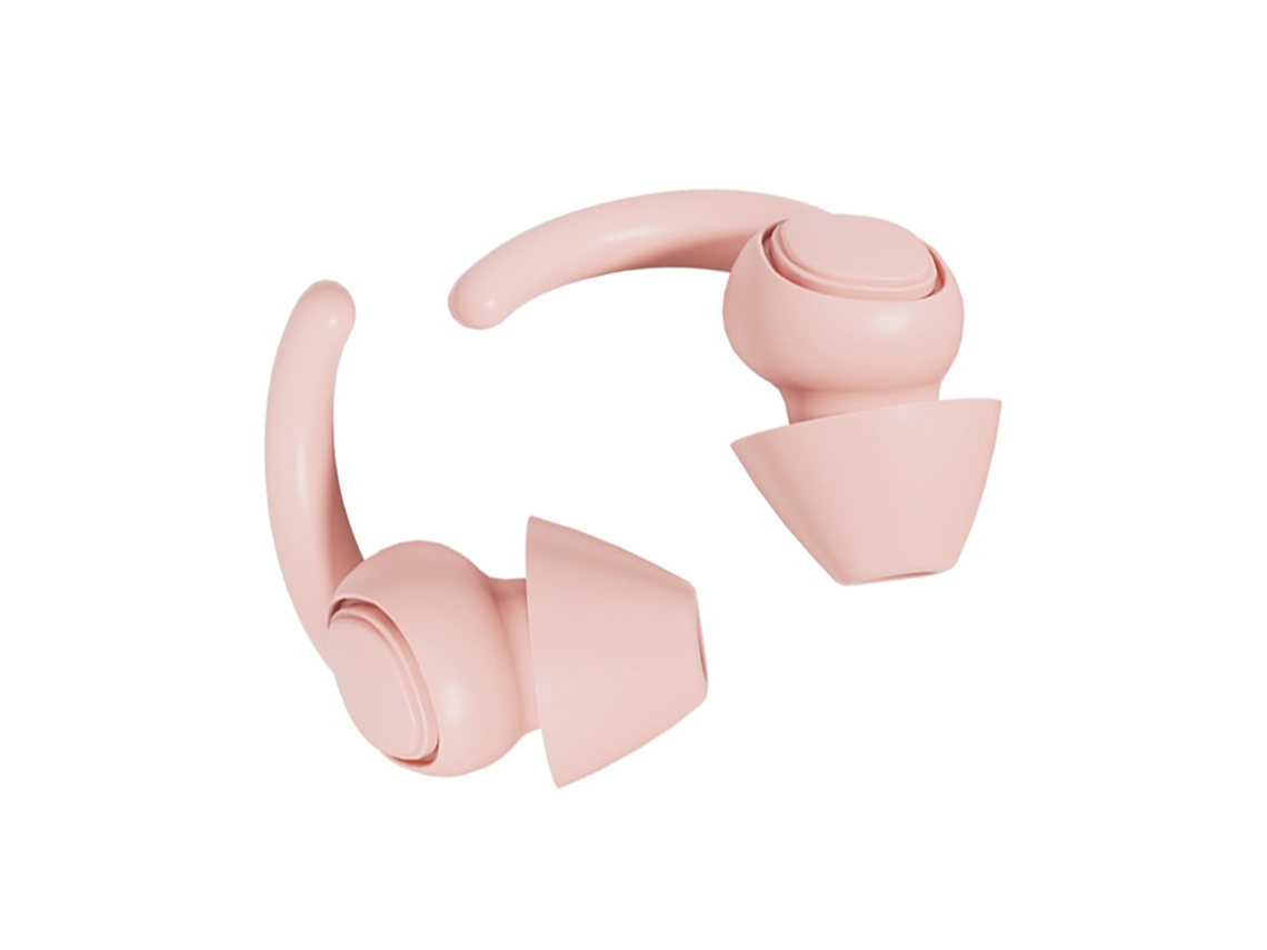 Urbannova-conchas De Silicone Para Ouvido Anti-água Rosa Claro 7ª Geração
