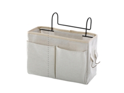 Bolsa de armazenamento de cabeceira, organizador suspenso, caixa de cama para camas de quarto, cama Slowmoose