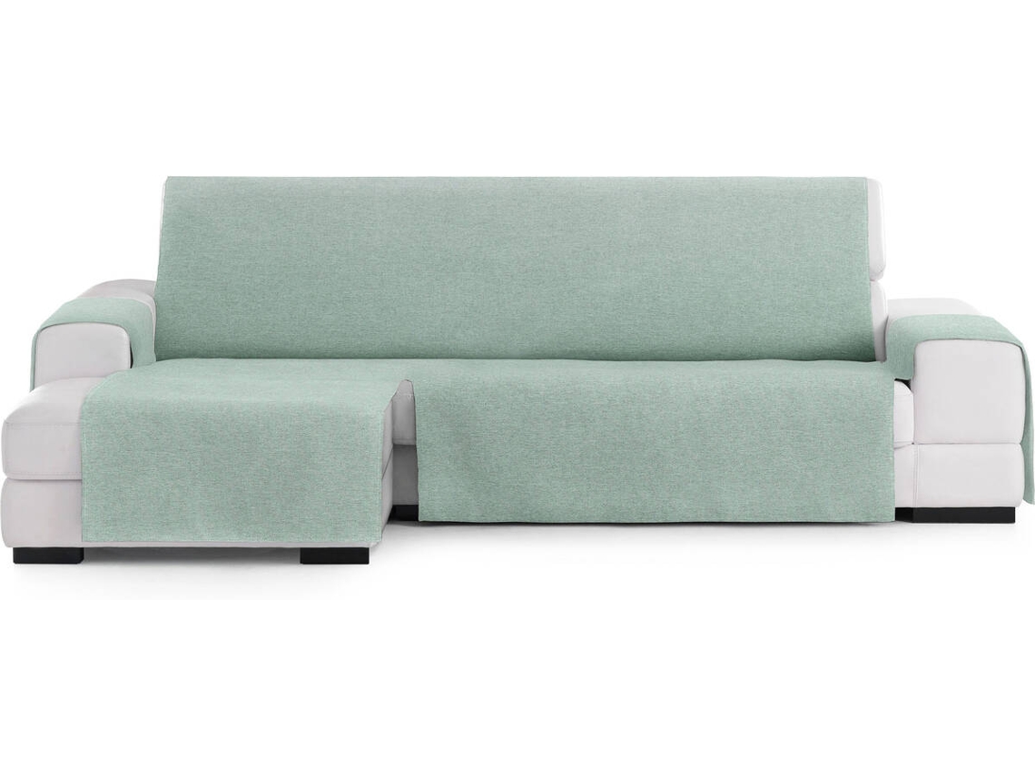 Capa de Chaise Longue Esquerda EYSA Extra Prática Premium Valeria Tecido Elástico (303 x 80 x 220 cm - Poliéster e Algodão - Verde)