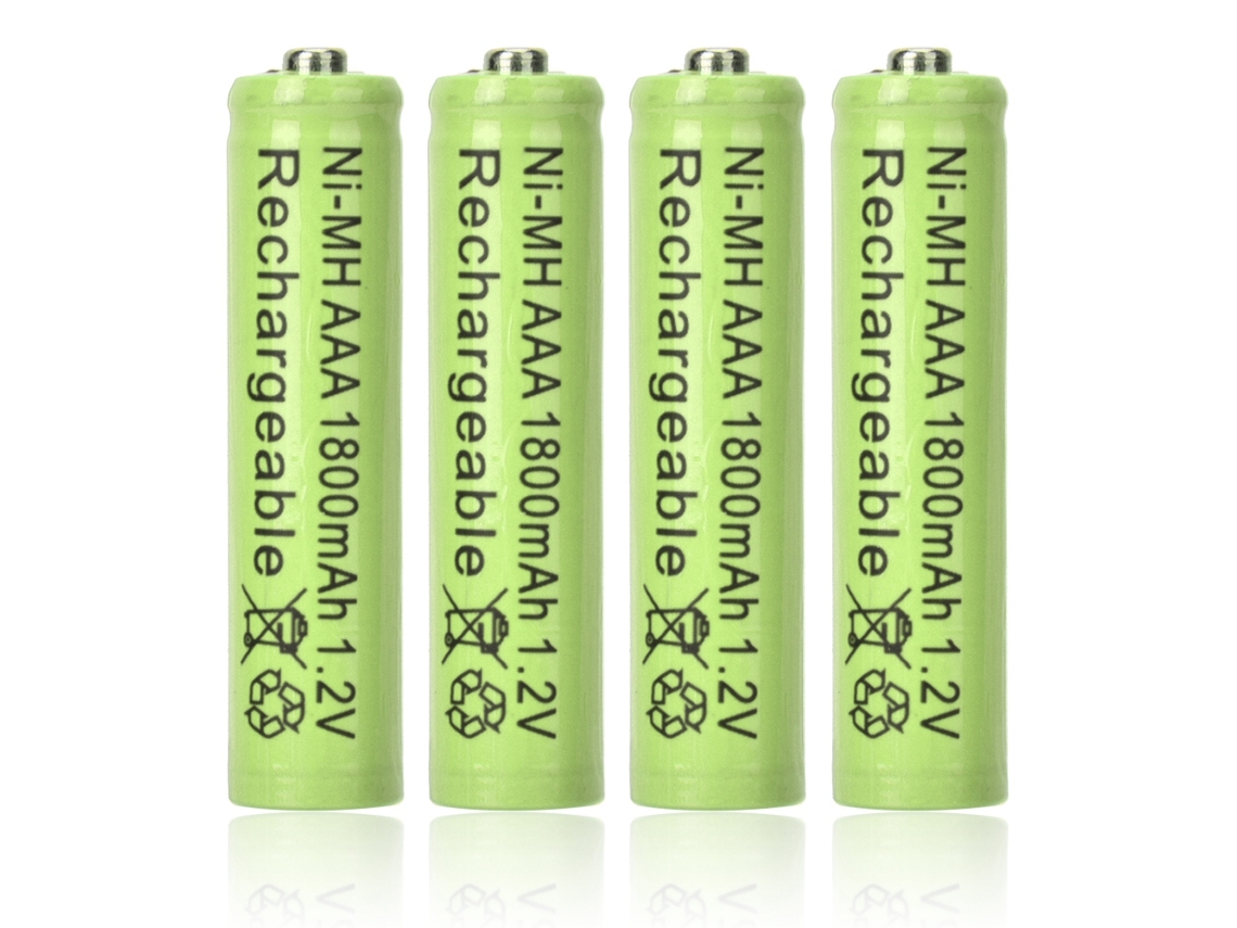 Bateria Recarregável Ni Mh 1800mah Para Lanterna Led