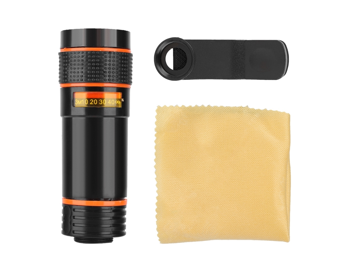 Telescópio Monocular LAXISCREED 8x/12x Cores Originais Perfeitas