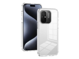 Capa De Telefone Híbrida De Acrílico Transparente Antiderrapante Tpu