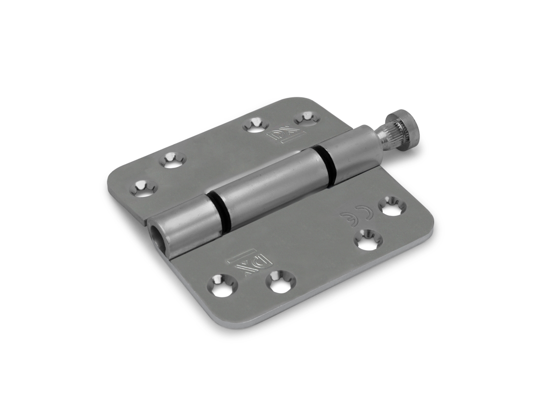 Dobradiça De Rolamento 89 X 89 Mm Com Canto Redondo Galvanizado Por Peça Wovar