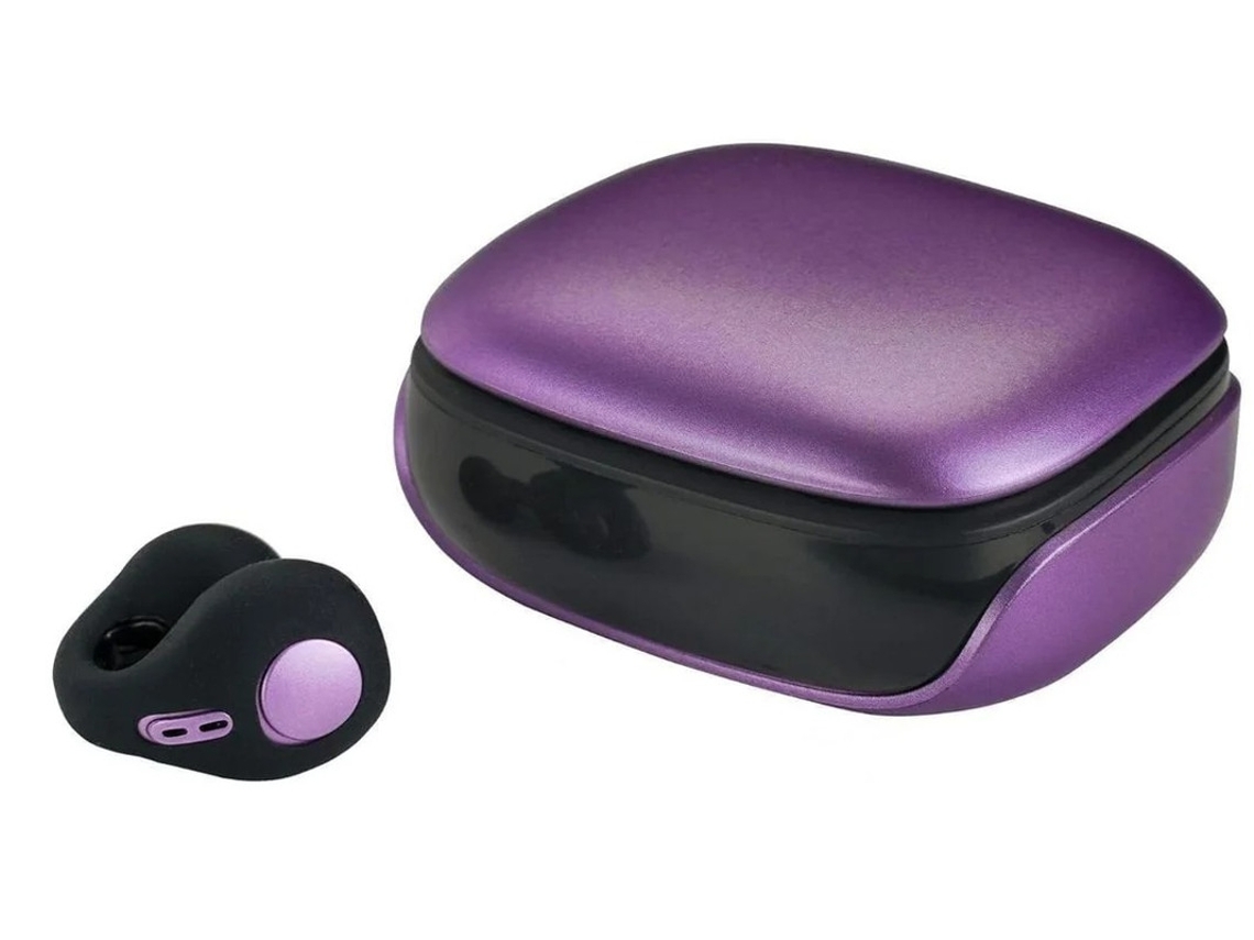 Auriculares Sem Condução Óssea Bluetooth Roxo