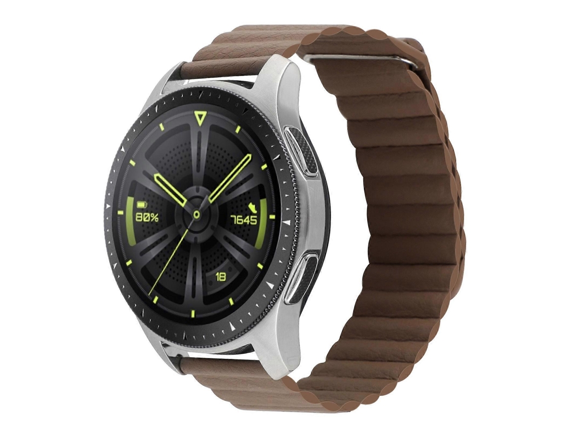 Pulseira Universal De Couro Com Fecho Magnético Para Amazfit Gts 4 / Gts 4 Mini / Gts 3 (20 Mm).