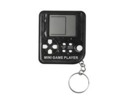 Bjww-Classic Mini Retro Portátil Chaveiro Game Console com LCD Brinquedo Eletrônico Anti-Stress