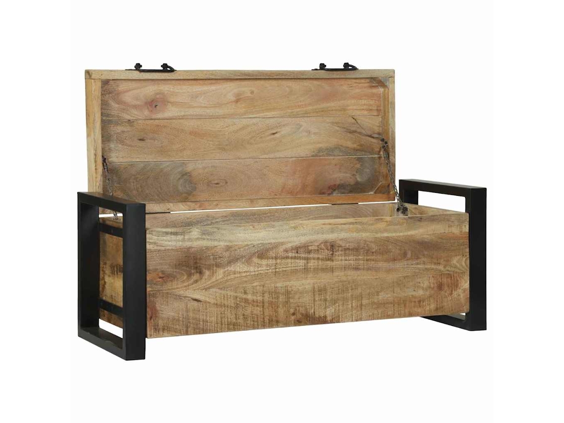 Maison Exclusive - Baús De Armazenamento Castanho 80 X 30 X 30 Cm