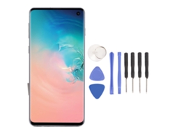 Tela de Exibição para Samsung S10 EOOCOO com moldura e substituição