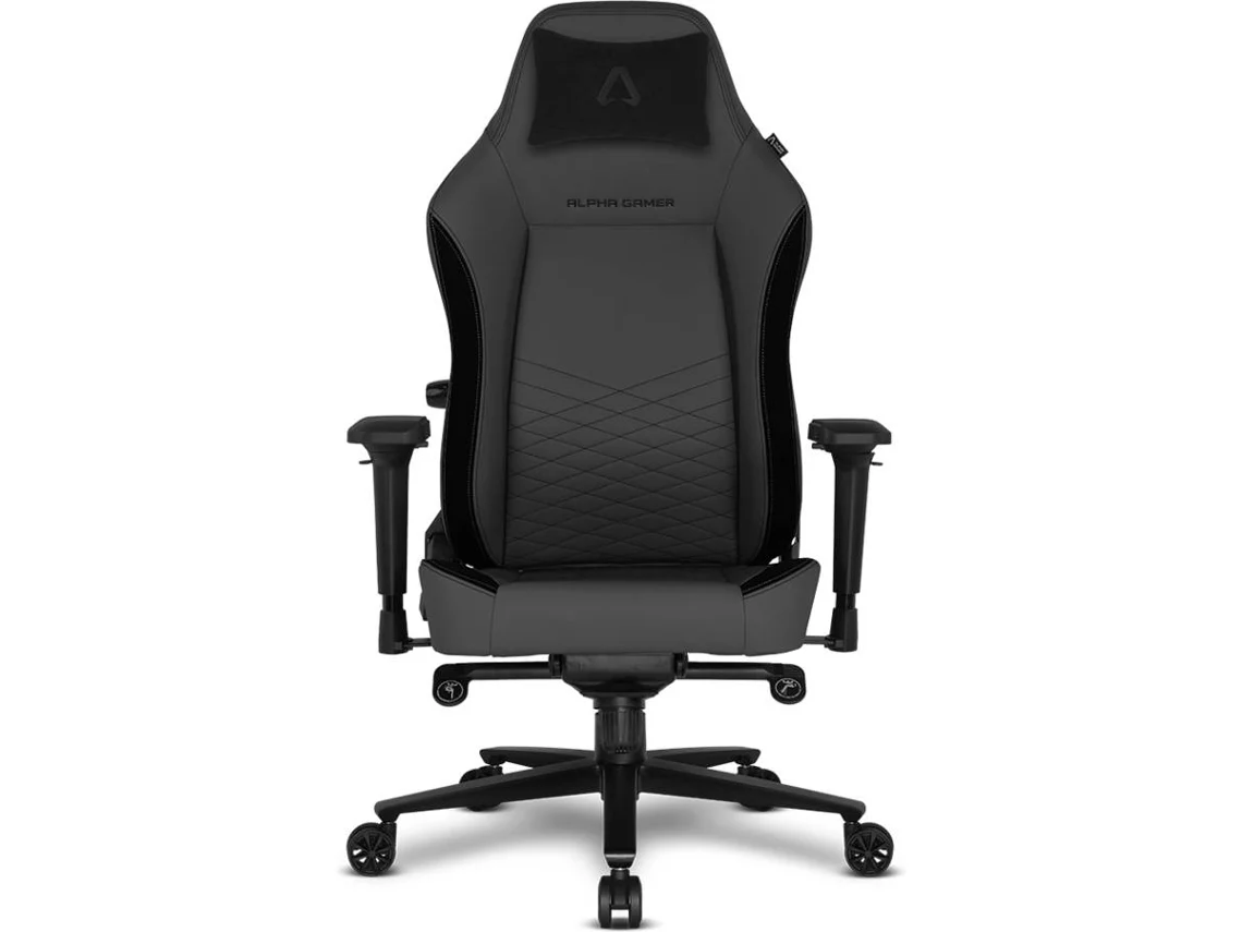 Cadeira Gaming ALPHA GAMER Alegra PU Leather V2 (Preto)