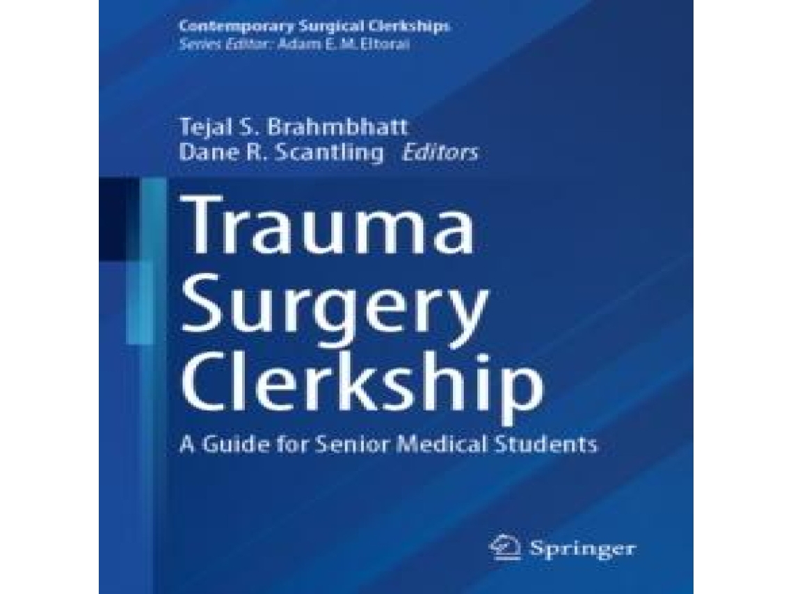 Livro Trauma Surgery Clerkship de Springer Nature Switzerland AG (Inglês)