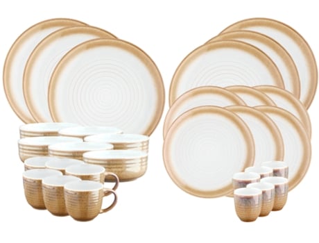 Conjunto Completo Cosmos 30 Peças Creme Bjorn