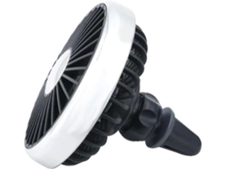 Ventilador Portátil Usb Duplo, Ajustável Em 360°, Resfriamento Silencioso, Seguro, Para Uso No Assento E Painel