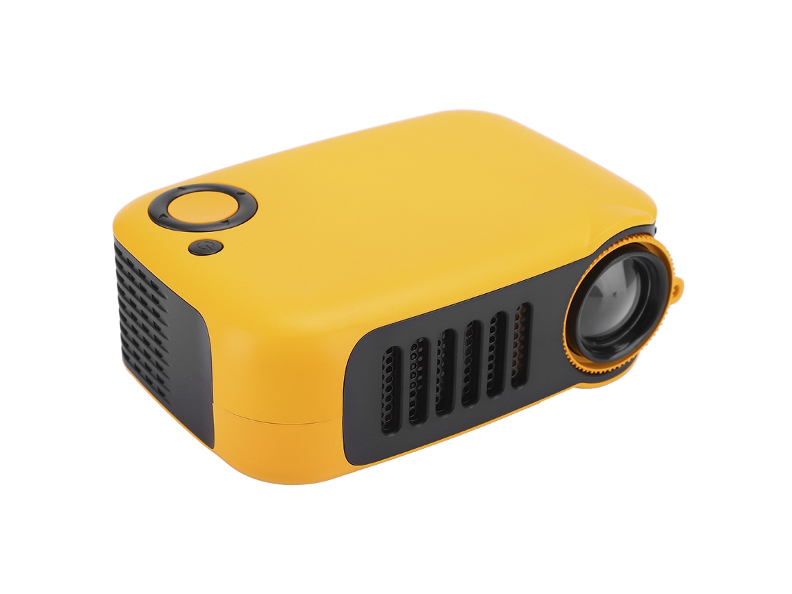 Mini projetor portátil para uso doméstico com tela de 320 polegadas.