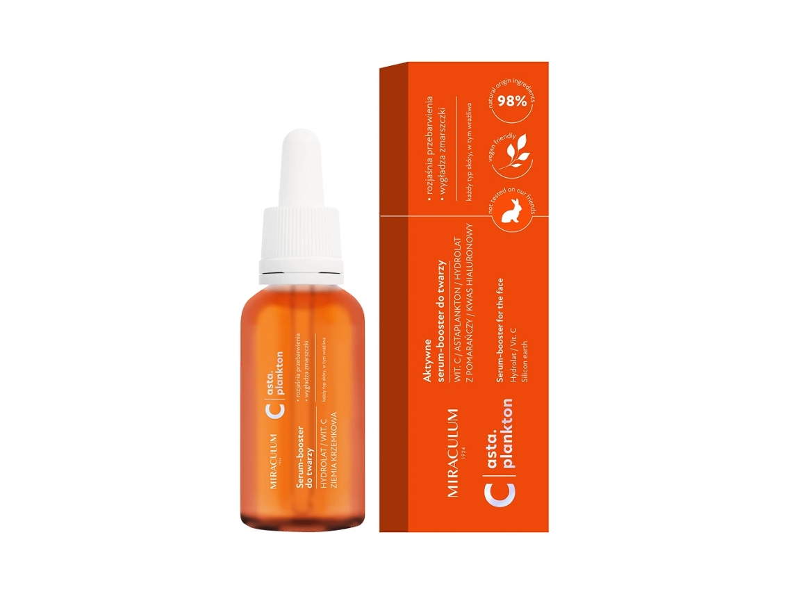 Asta.plankton C Sérum Ativo Booster Facial, 30ml Miraculum