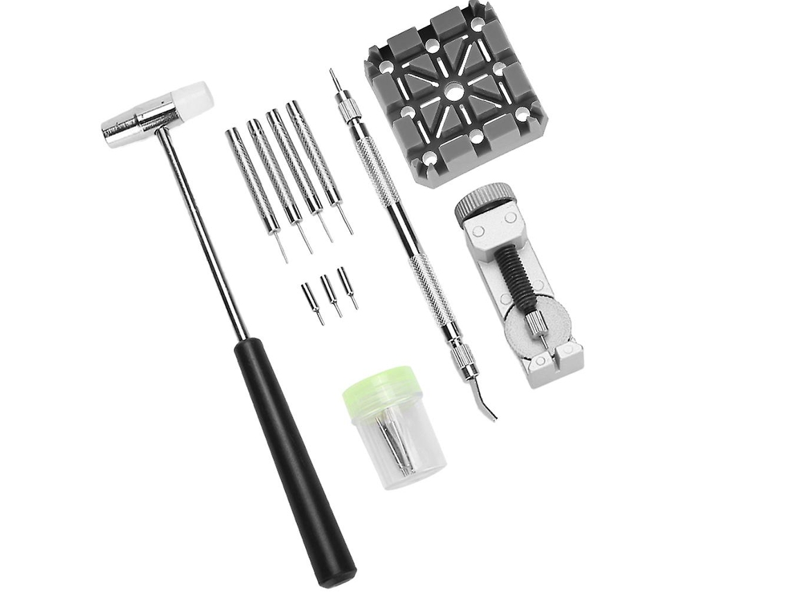 Kit De Reparo De Relógio Com Ferramenta Profissional Para Ajustar A Pulseira Do Relógio E Substituir A Bateria. Olysi Shop