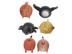 Primerox conjunto de Brinquedos Mini Modelos de Animais Simulados para Crianças com Som e Aprendizado 3+
