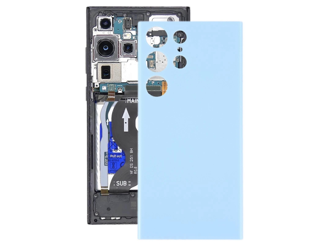 Capa Traseira De Bateria Original Para Samsung Galaxy S23 Ultra 5g Sm-s918b
