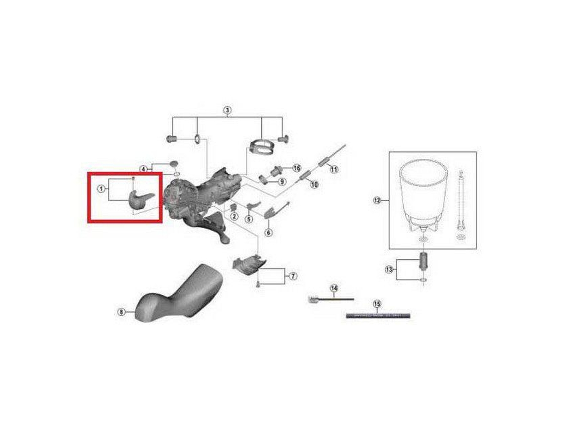 Shimano Handle Embellisher Right R9120/R8020