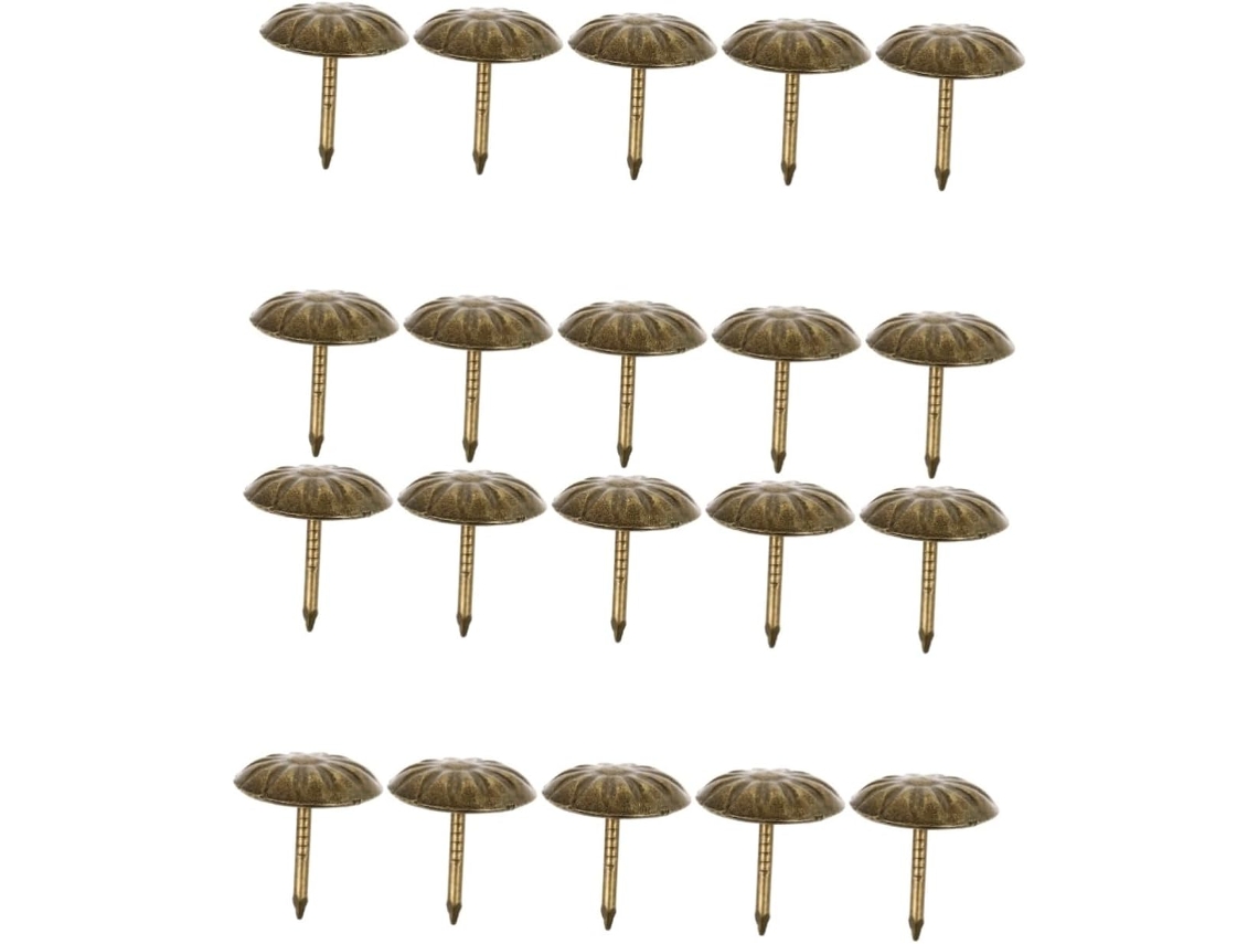 200 Tachas Retrô Em Formato De Crisântemo Para Decoração Móveis,