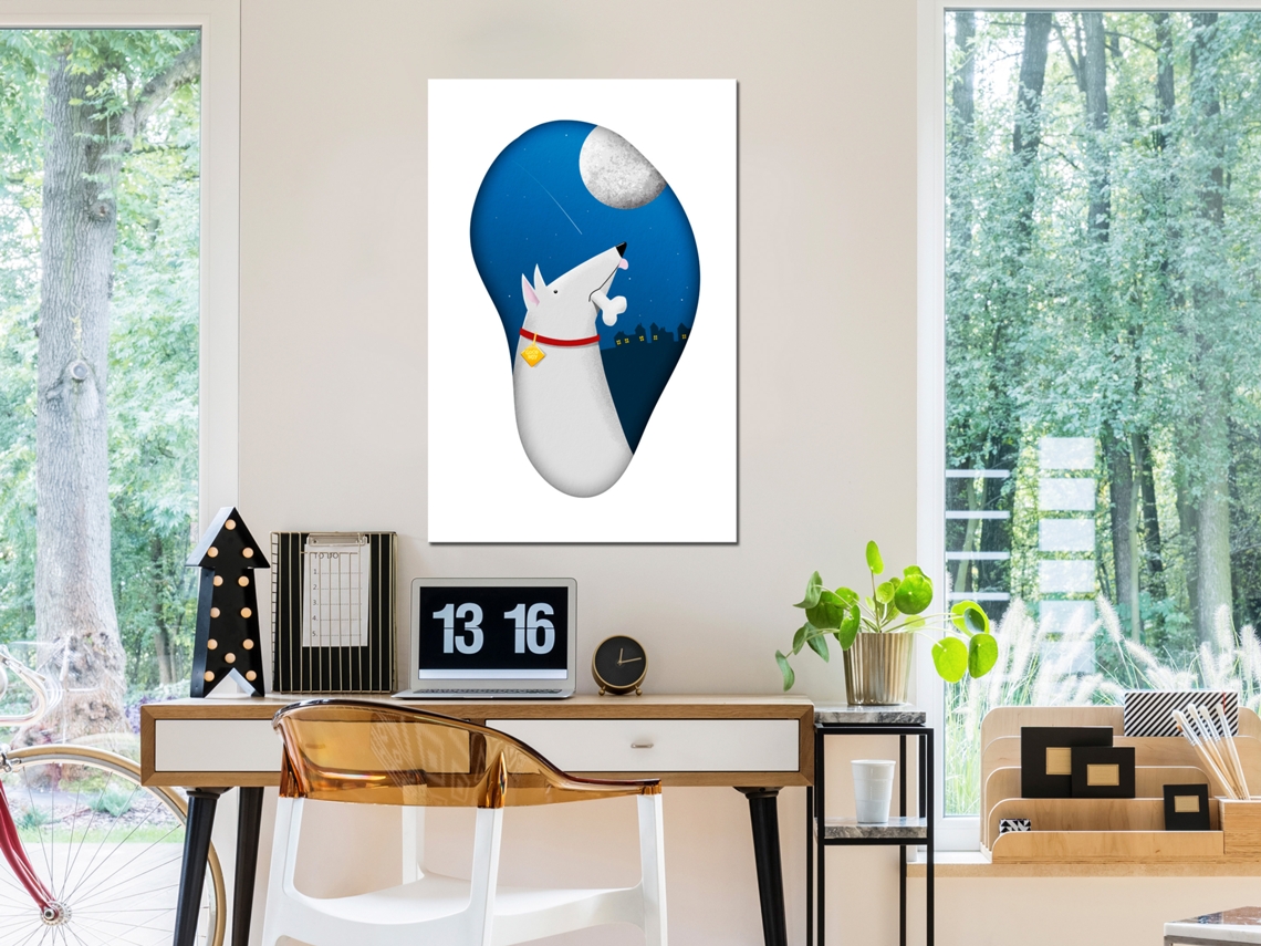 Quadro ARTGEIST Dog Dreams (1 Part) Vertical (60x90)