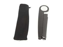 Suporte Ajustável Plegável Para Laptop E Tablet Ios Resfriador Up‑1 Preto