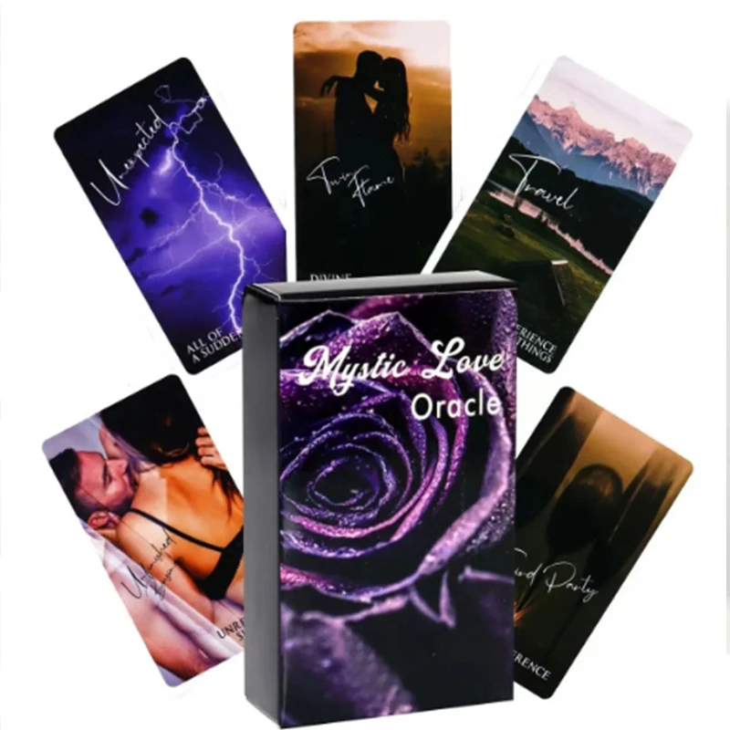 Cartas Oráculo Do Amor Misterioso, Jogo De Tabuleiro Com 79 Cartas De Tarô, Ferramenta De Adivinhação Para Festas