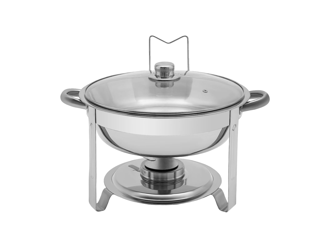 Travessa Térmica, Grande Capacidade, Resistente Ao Calor, Prata Oem