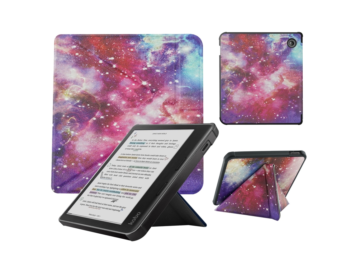 Elysve Capa Protetora Para Kobo Libra 2, Compatível Com Hibernação Automática Via Láctea