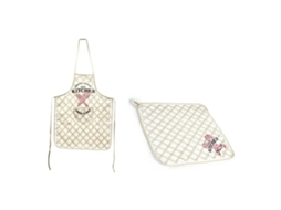 Conjunto Avental Pano de Cozinha (2 pcs)