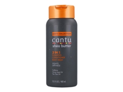 Champô + Condicionador Shea Butter MenS 3-In-1 Cantu 400 Ml