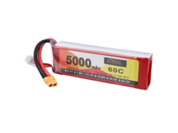 Bateria Zop Power 11,1 V 5000 Mah 60c 3s Lipo Xt60 Plug Para Drone Rc
