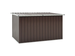 Caixa De Arrumação Para Jardim 171x99x93 Cm Castanho Lovely Home