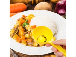 Conjunto De 2 Formas Semicirculares Amarelas De Plástico Para Arroz, Ideais Para Fazer Sushi Ou Bento Box, Fáceis De Limpar