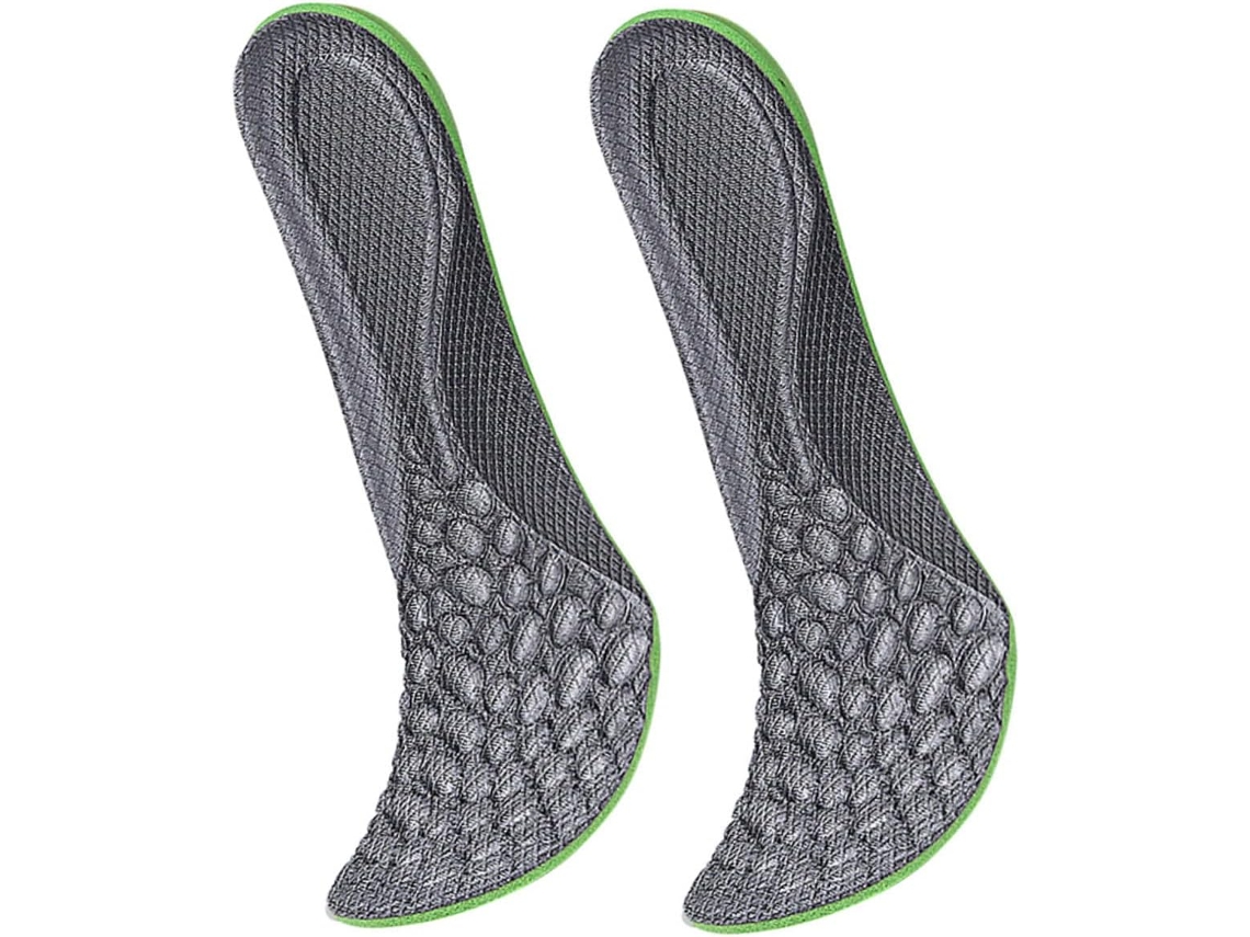 Palmilhas Acolchoadas Para Sapatos, Feitas De Algodão Resistente Que Reduz A Fadiga, Ideais Para Caminhar E Se Exercitar