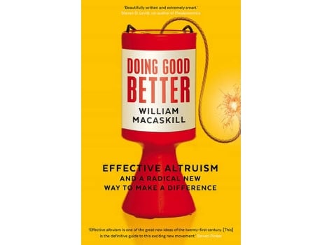 Livro doing good better de dr william macaskill (inglês)